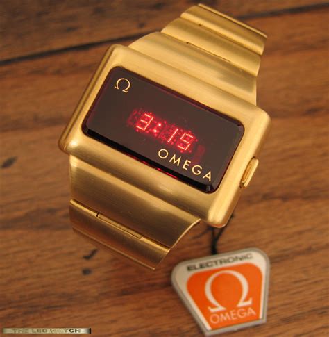 omega digital watch 1970s.